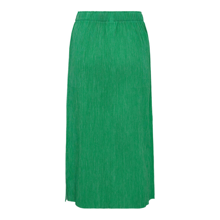 Club21 - me ISSEY MIYAKE - Mix Fine Knit Pleats Bottom Skirt - PLEATED SKIRTS - Cobalt Green