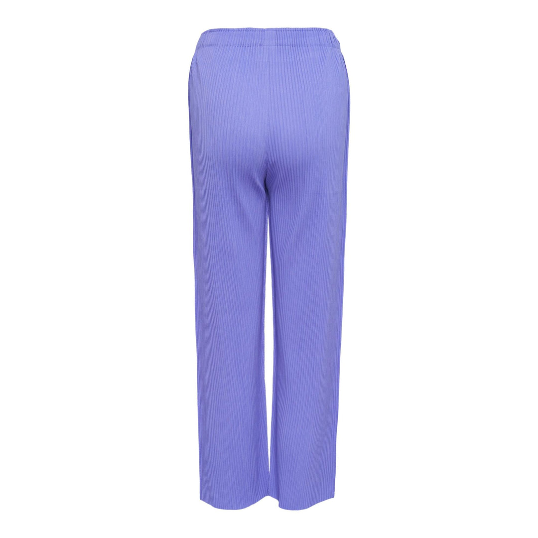 Club21 - me ISSEY MIYAKE - Mix Fine Knit Pleats Straight Pants - PLEATED PANTS - Lavender