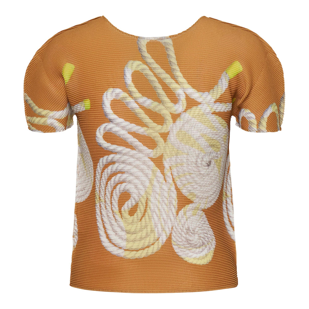 Club21 - me ISSEY MIYAKE - Rope Top - PLEATED TOPS - Amber-Hued