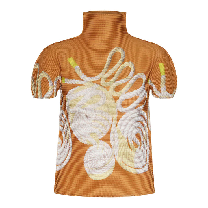 Club21 - me ISSEY MIYAKE - Rope Top - PLEATED TOPS - Amber-Hued
