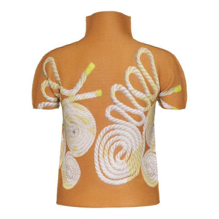 Club21 - me ISSEY MIYAKE - Rope Top - PLEATED TOPS - Amber-Hued
