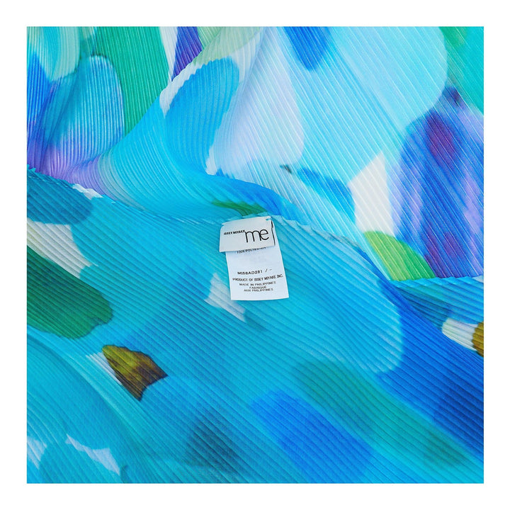 Club21 - me ISSEY MIYAKE - Sea Glass Pleats Stole - SCARVES - Blue-Hued