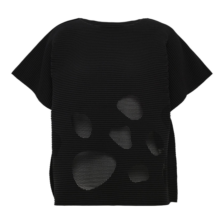 Club21 - me ISSEY MIYAKE - Sea Glass Pleats Top - PLEATED TOPS - Black
