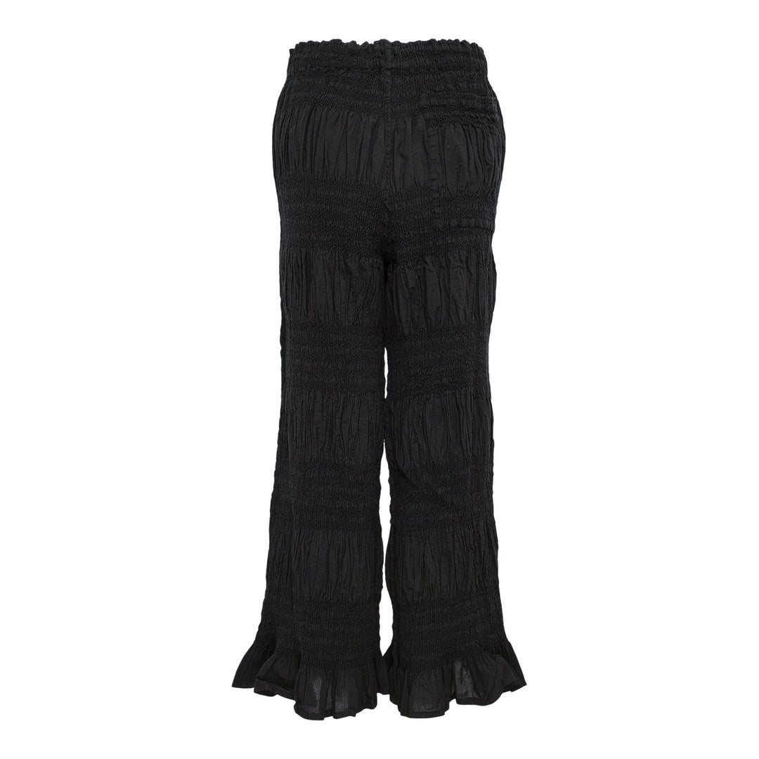 Club21 - me ISSEY MIYAKE - Shrink Stripe Pants - KNIT PANTS - Black