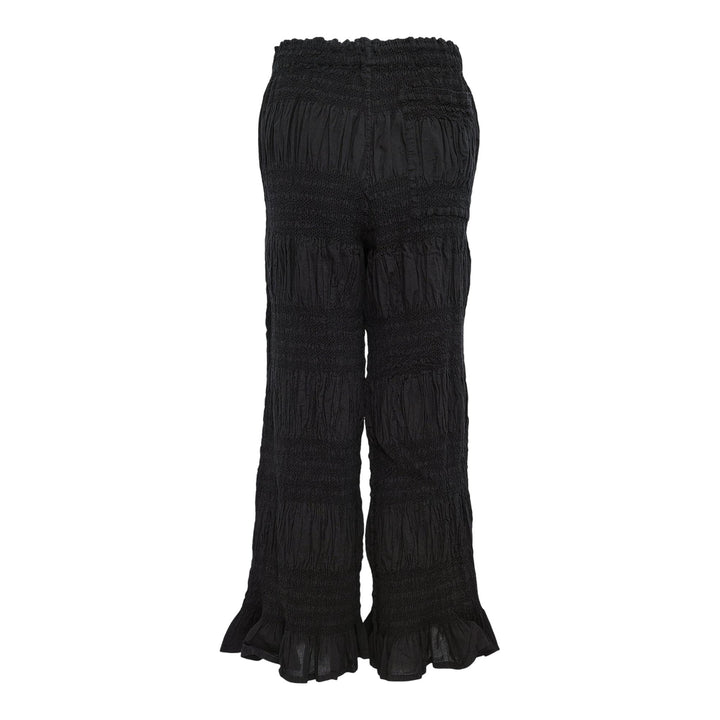 Club21 - me ISSEY MIYAKE - Shrink Stripe Pants - KNIT PANTS - Black