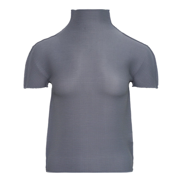 Club21 - me ISSEY MIYAKE - Stretch Pleats 2 Top - PLEATED TOPS - Gray