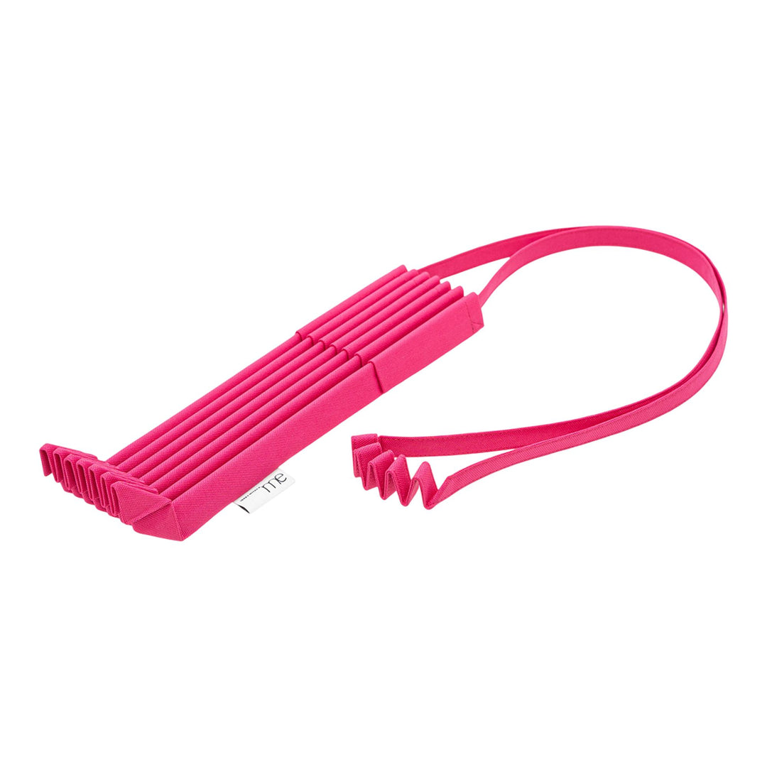  me ISSEY MIYAKE TRUNK PLEATS Bag 12 Cross Body Magenta 1