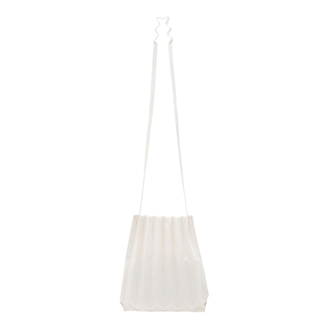 me ISSEY MIYAKE TRUNK PLEATS Bag 12 Cross Body Off White 4
