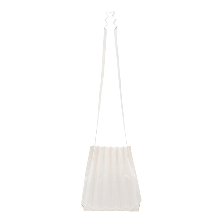 me ISSEY MIYAKE TRUNK PLEATS Bag 12 Cross Body Off White 4