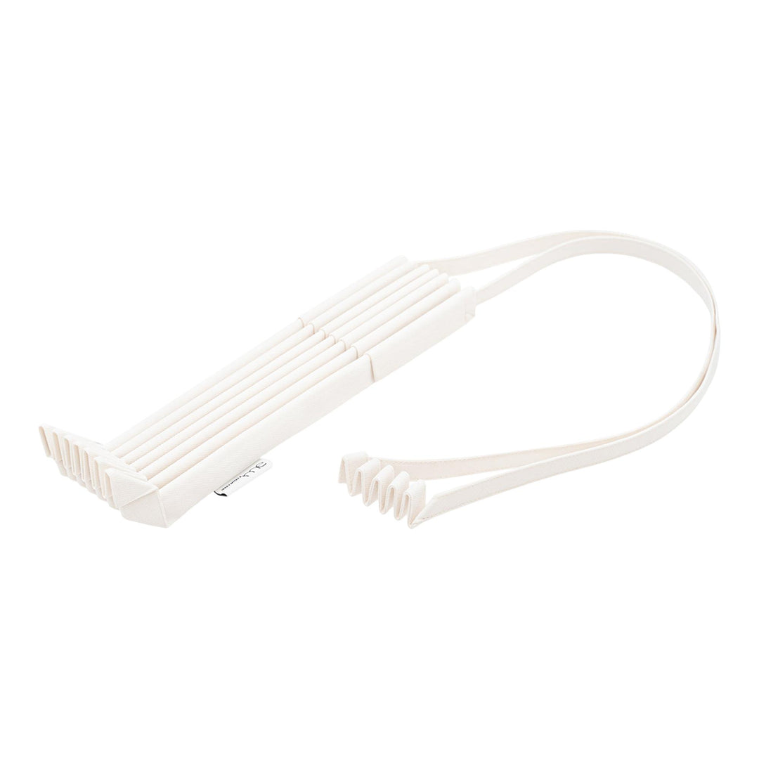 me ISSEY MIYAKE TRUNK PLEATS Bag 12 Cross Body Off White 1