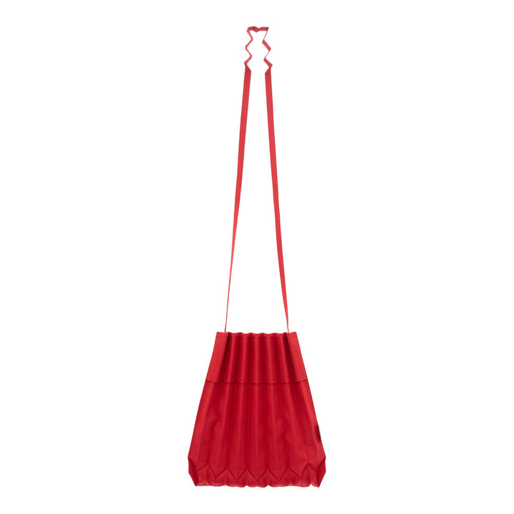 me ISSEY MIYAKE TRUNK PLEATS Bag 12 Cross Body Red 2