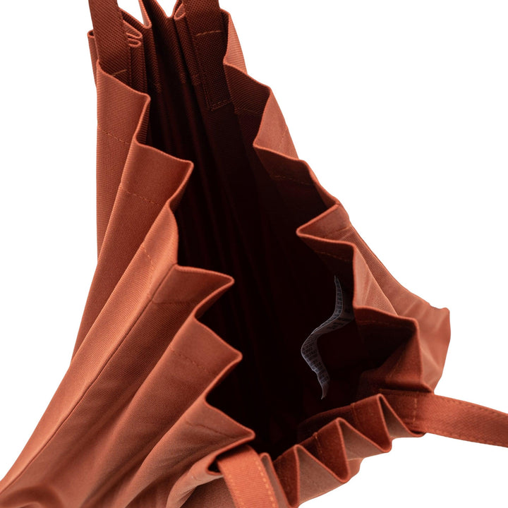 Club21 - me ISSEY MIYAKE - Trunk Pleats Bag 12 - HANDBAGS - Dark Brown