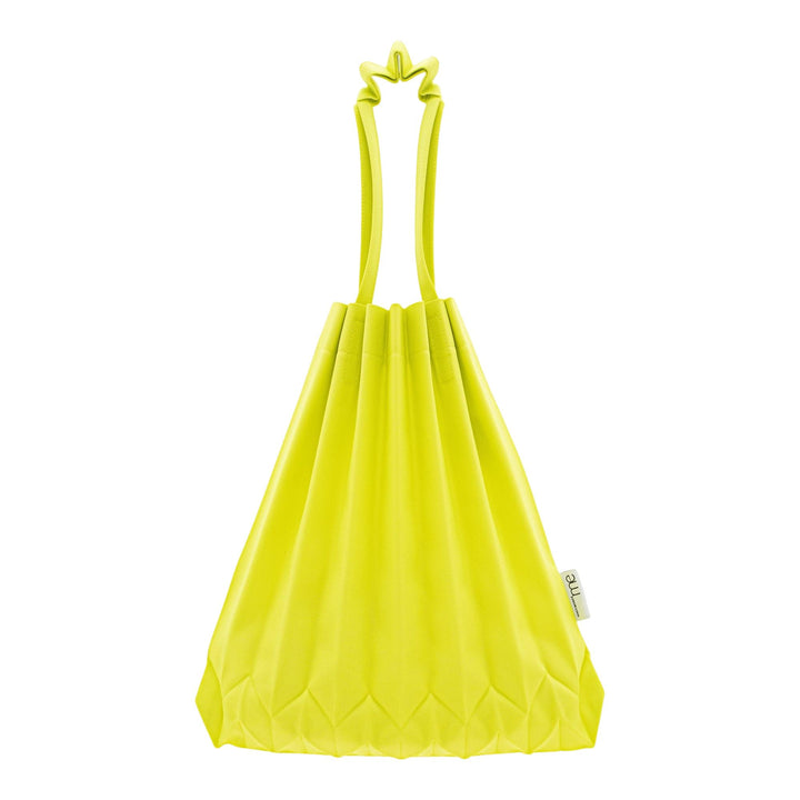 Club21 - me ISSEY MIYAKE - Trunk Pleats Bag 12 - HANDBAGS - Lime Green