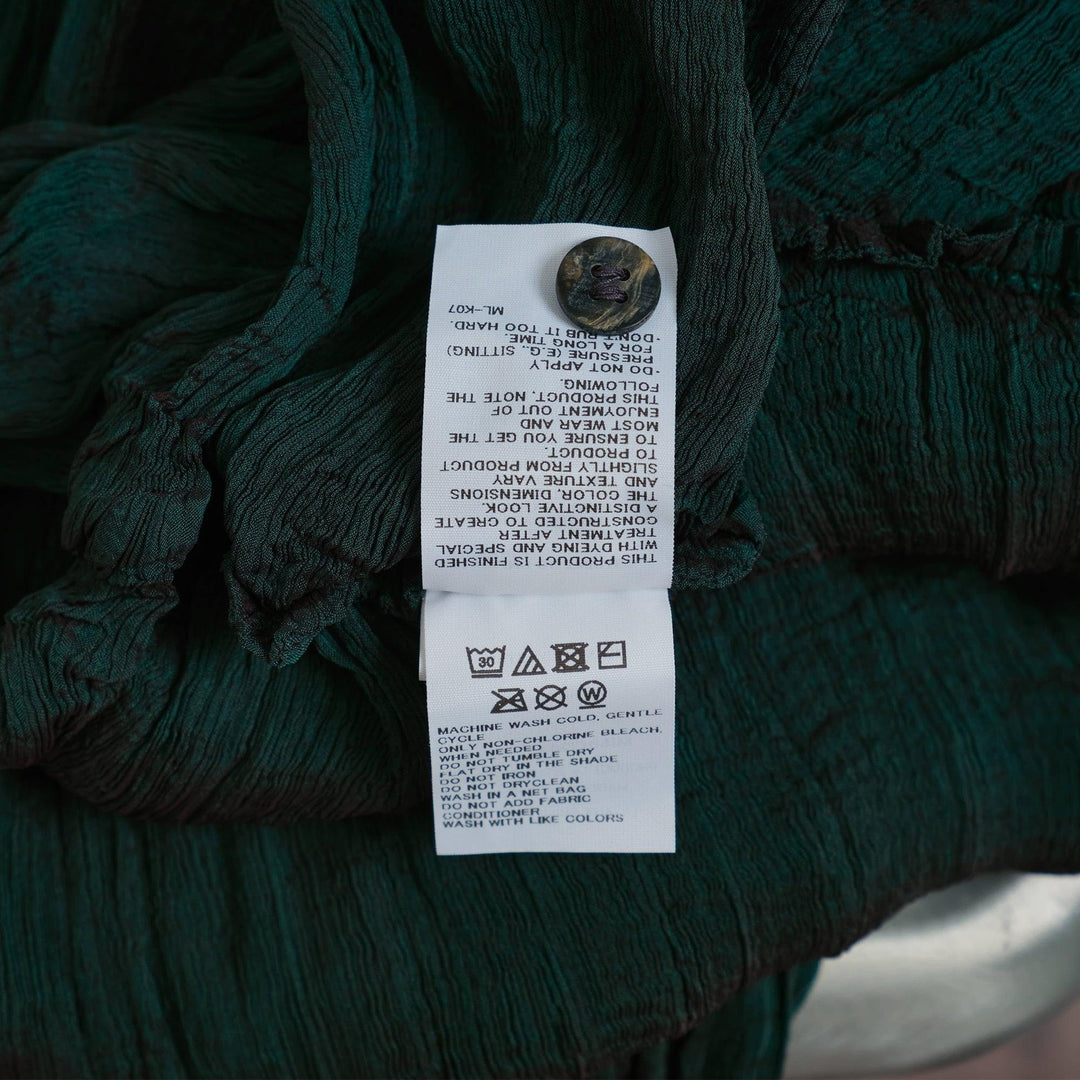 Club21 - me ISSEY MIYAKE - Twist See-Through Crepe Cardigan - CARDIGANS - Amber