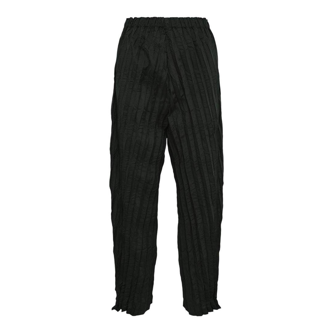 Club21 - me ISSEY MIYAKE - Whipped Pleats Bottom Pants - PLEATED PANTS - Dark Green