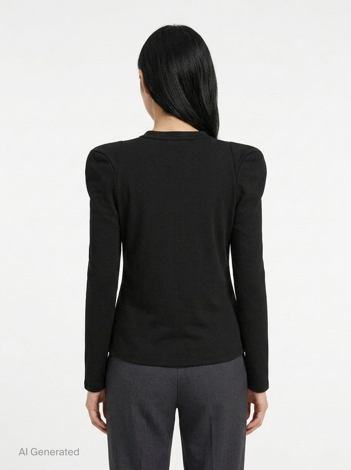 Foamy Shoulder Cardigan | Melitta Baumeister | Club21 - back