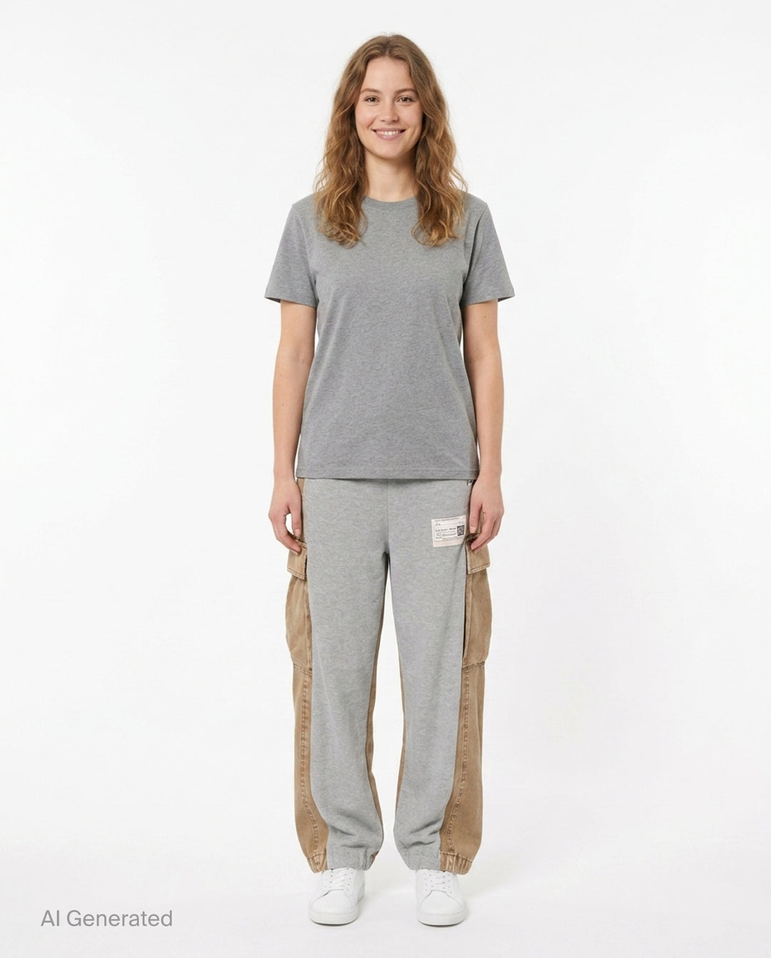 Combined Cargo Sweatpants | Mihara Yasuhiro | Club21 - front