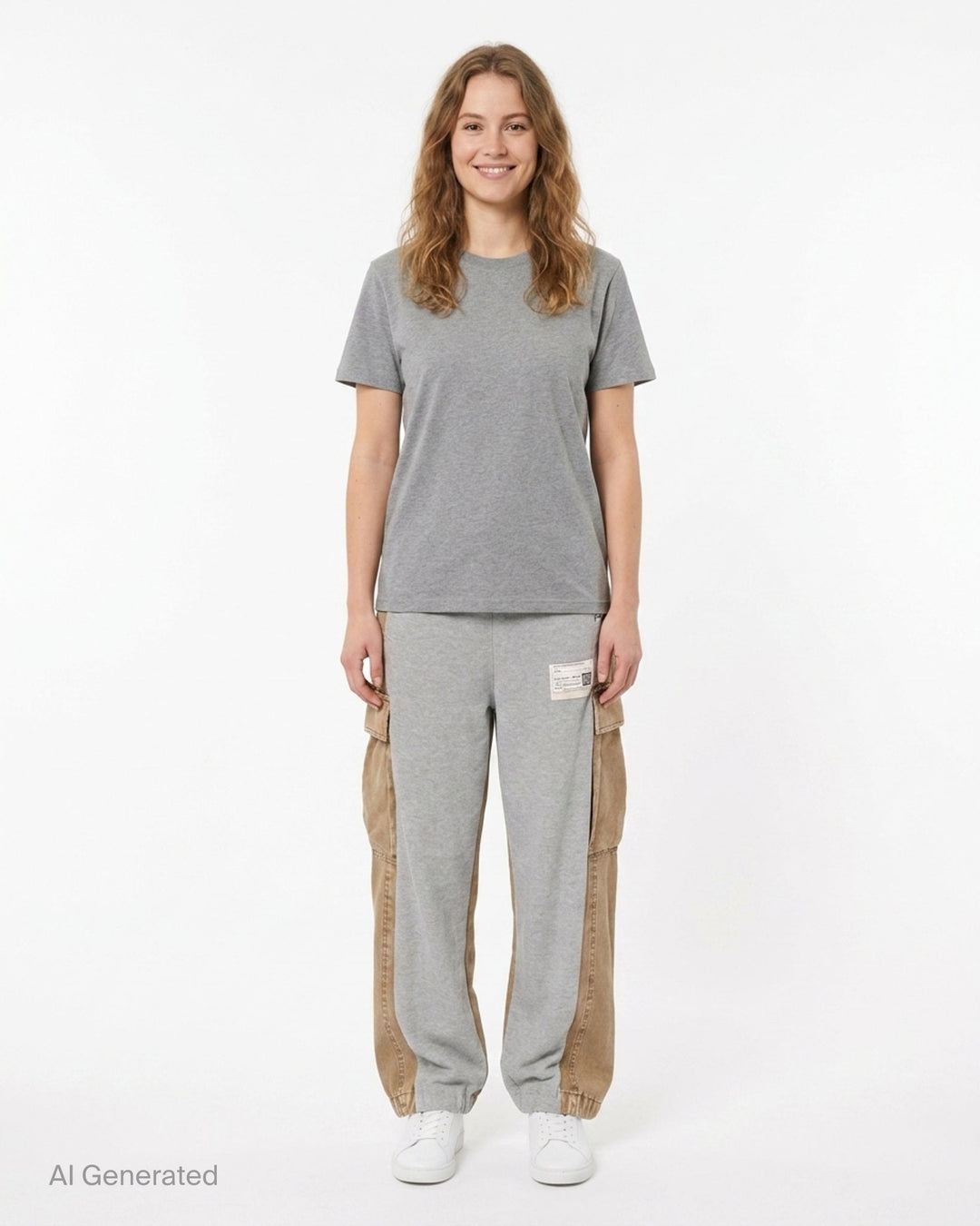 Combined Cargo Sweatpants | Mihara Yasuhiro | Club21 - front