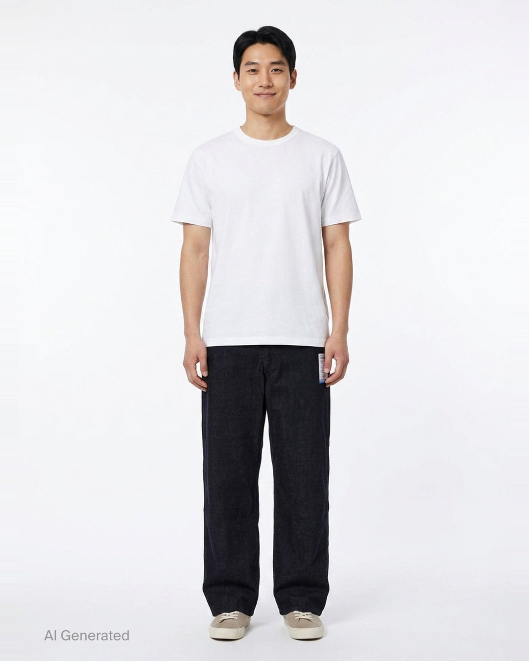 Corduroy Wide Straight Pants | Mihara Yasuhiro | Club21 - front