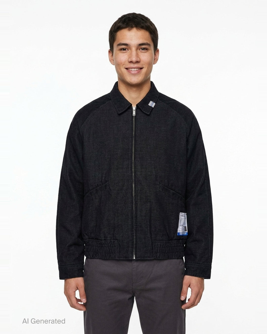 Corduroy Zip Blouson | Mihara Yasuhiro | Club21 - front