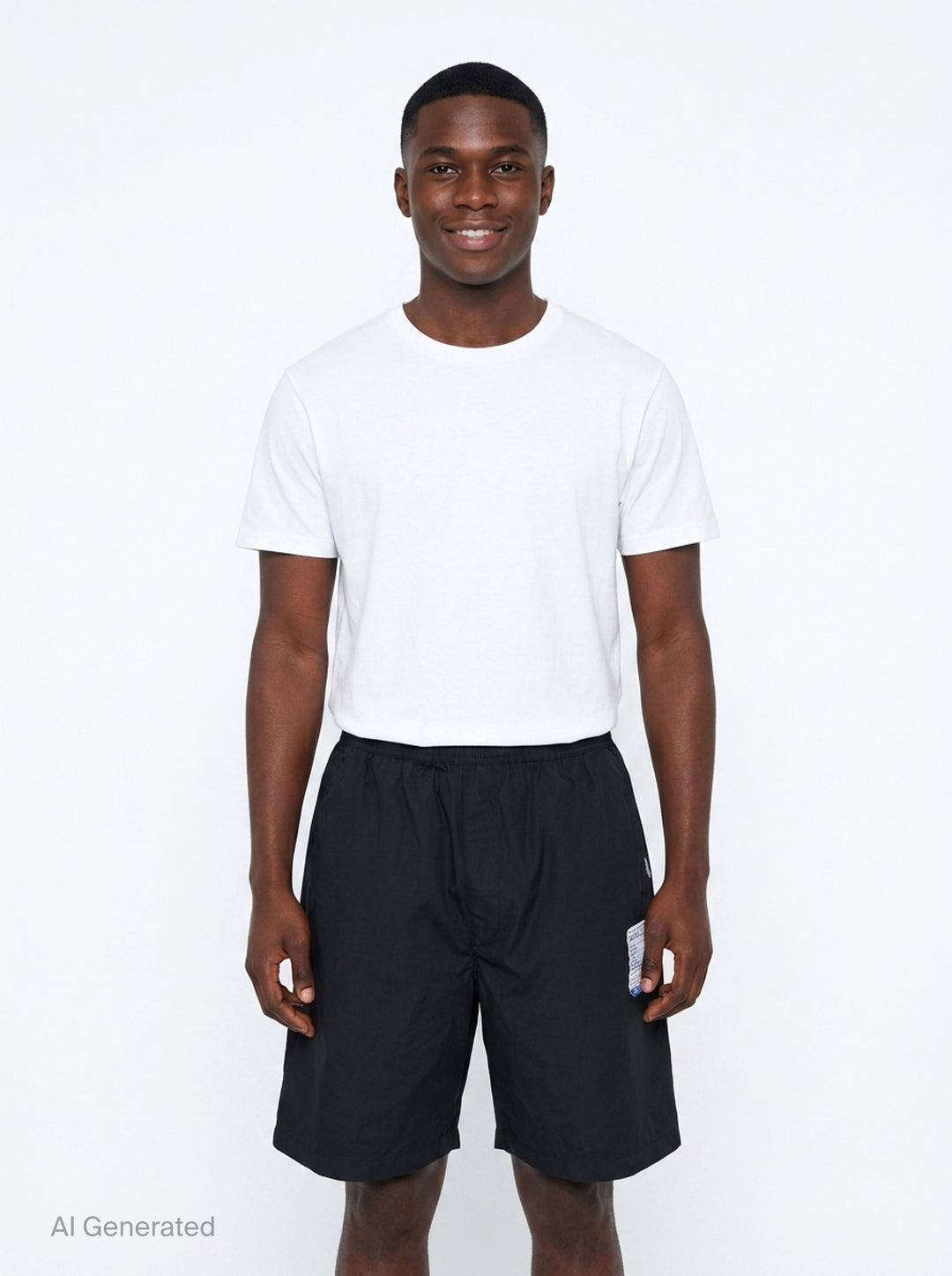 Cotton High Density Easy Shorts | Mihara Yasuhiro | Club21 - front