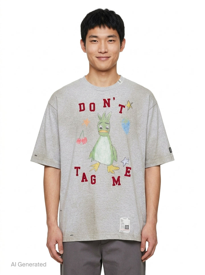 Don't Tag Me Kids Doodle Tee | Mihara Yasuhiro | Club21 - front