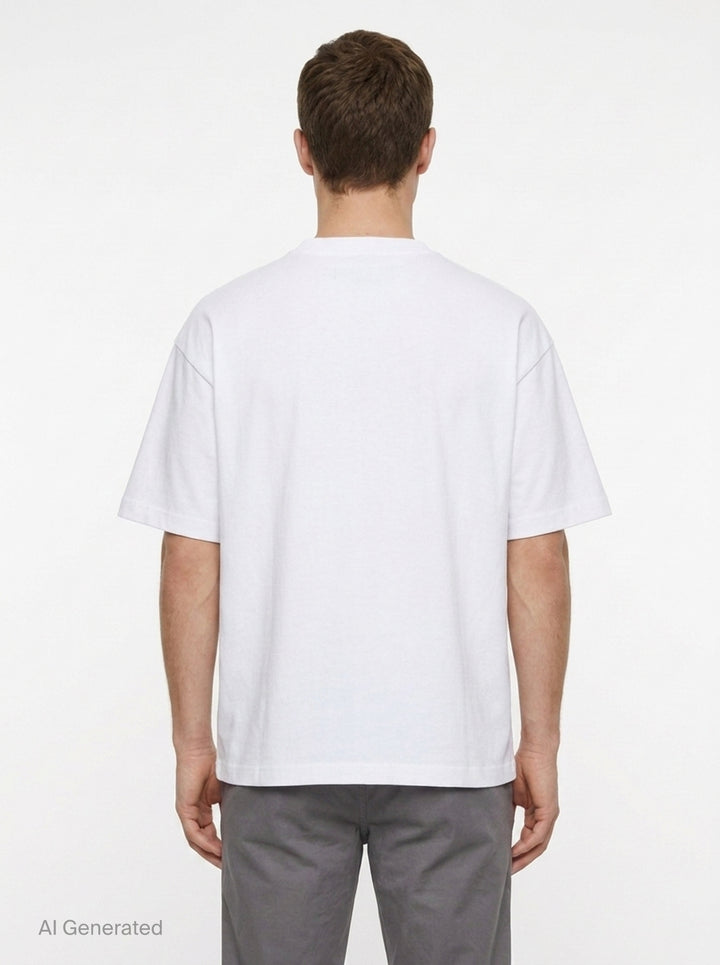 Heavy Weight Jersey Short Sleeve Pocket Tee | Mihara Yasuhiro | Club21 - back
