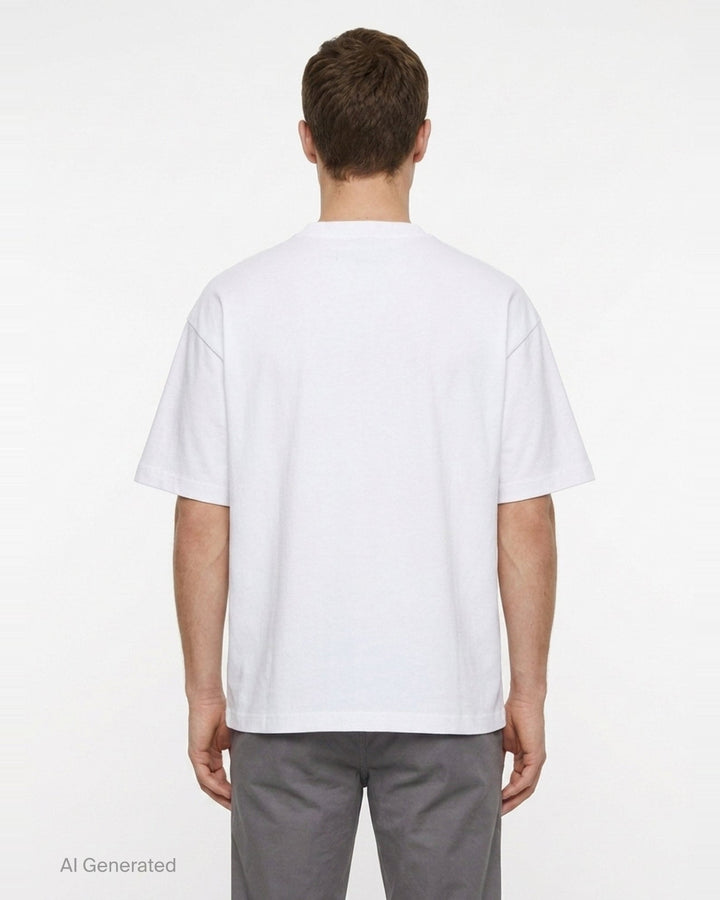 Heavy Weight Jersey Short Sleeve Pocket Tee | Mihara Yasuhiro | Club21 - back