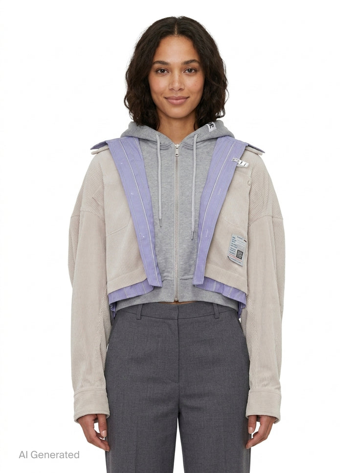 Three Layered Hoodie Jacket | Mihara Yasuhiro | Club21 - front