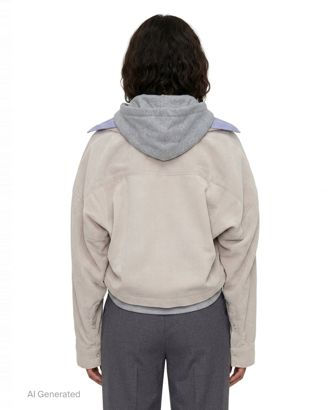 Three Layered Hoodie Jacket | Mihara Yasuhiro | Club21 - back
