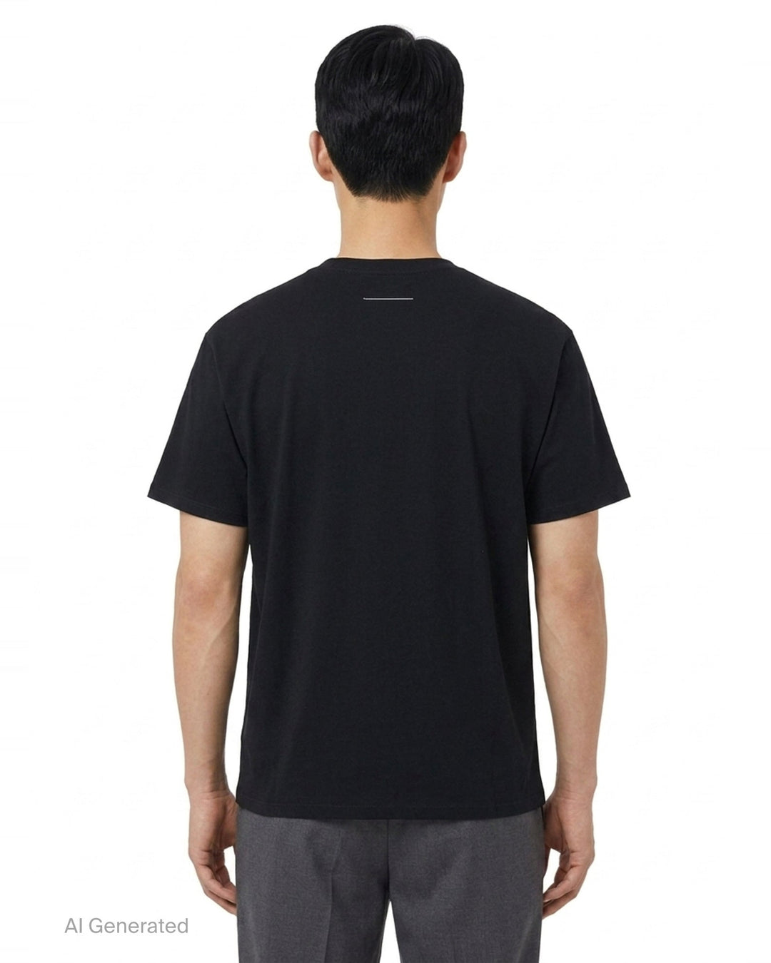 All-Over Logo Print Tee | MM6 Maison Margiela | Club21 - back