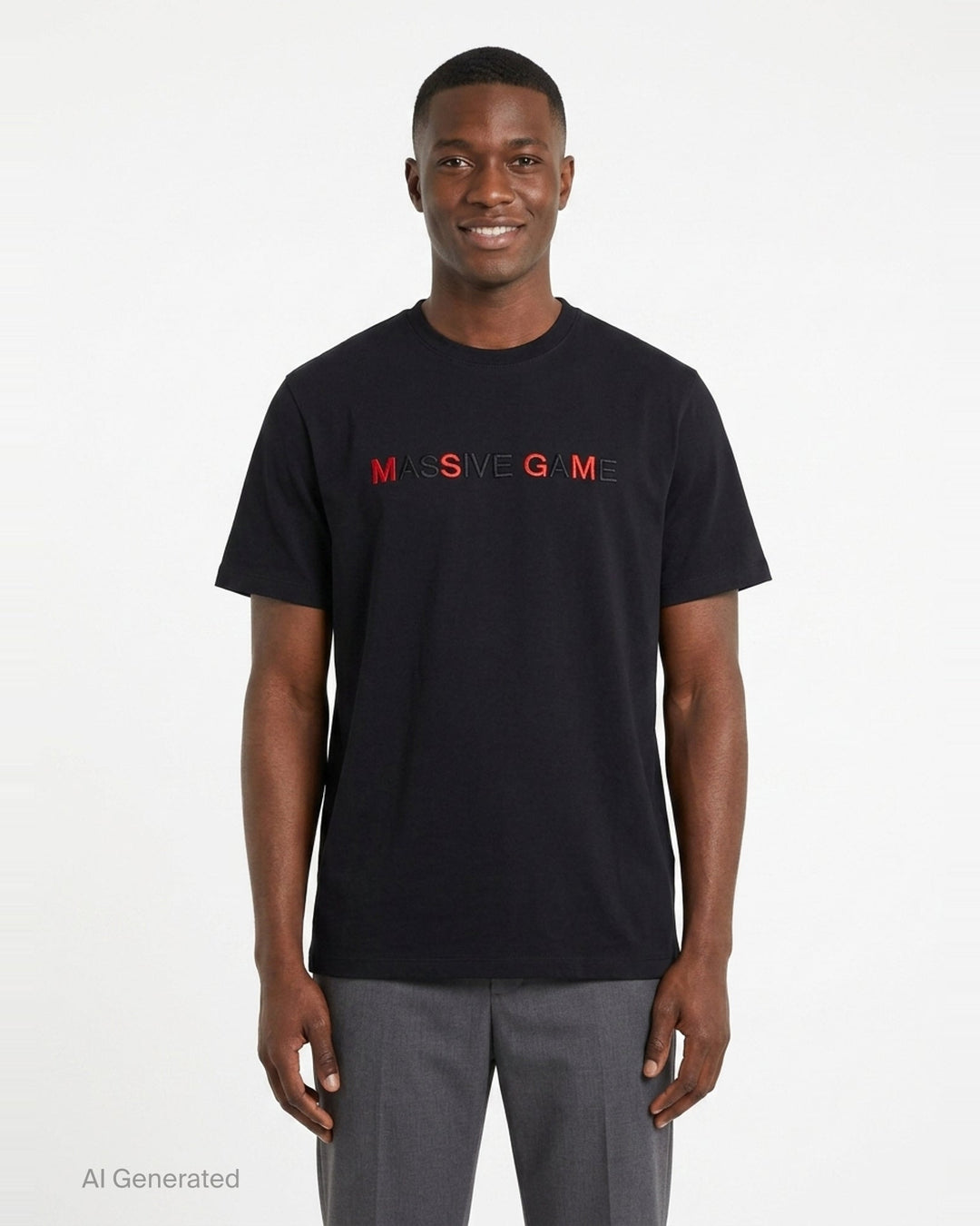 Massive Game Embroidery Tee | MSGM | Club21 - front