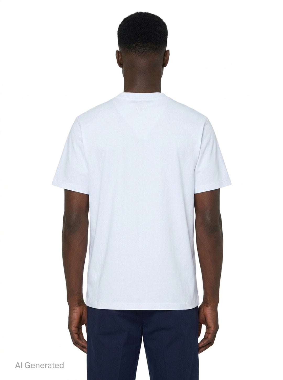 Overbooked Graphic Tee | MSGM | Club21 - back