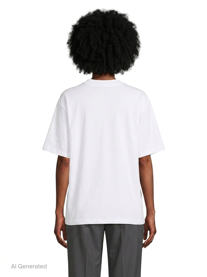 Sleeping Cat Embroidery Tee | MSGM | Club21 - back