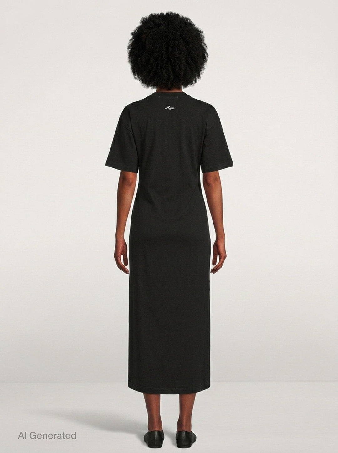 Tank Top Print T-Shirt Dress | MSGM | Club21 - back