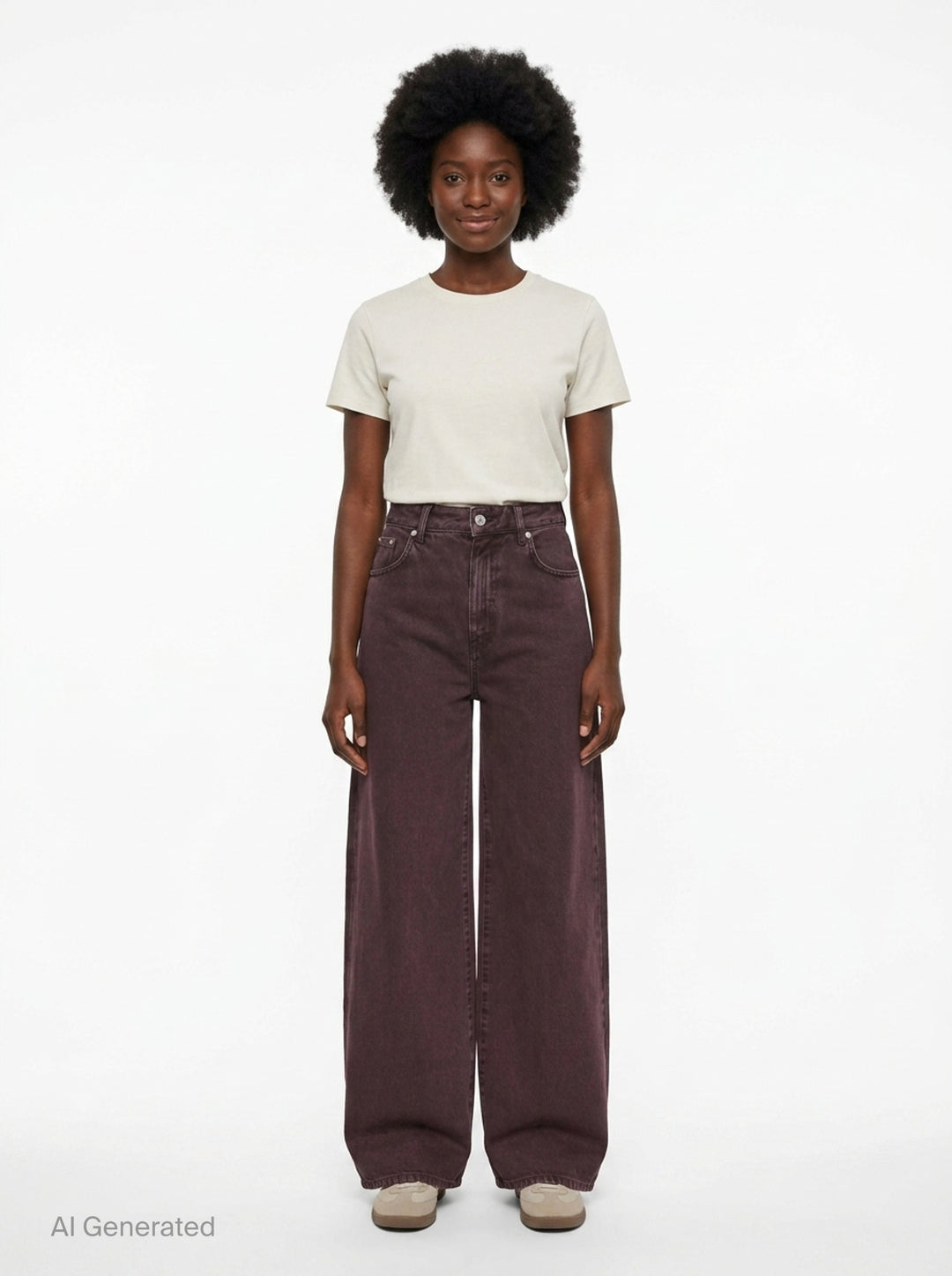 Wide Leg Jeans | MSGM | Club21 - front