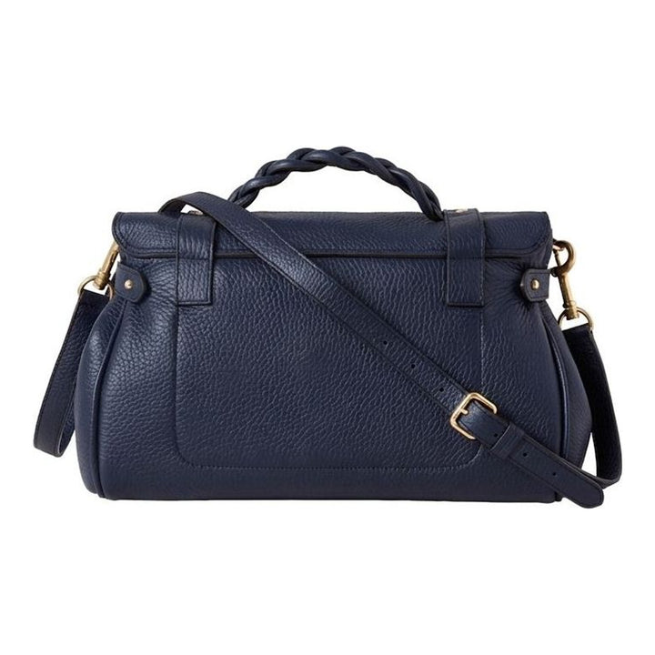 Alexa Heavy Grain Medium Satchel | Mulberry | Club21 - packshot