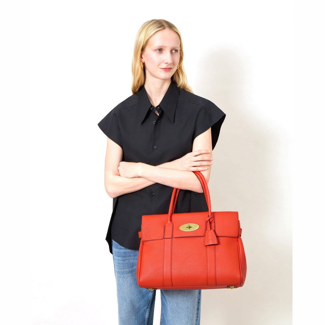 Bayswater Classic Grain Bag | Mulberry | Club21 - packshot