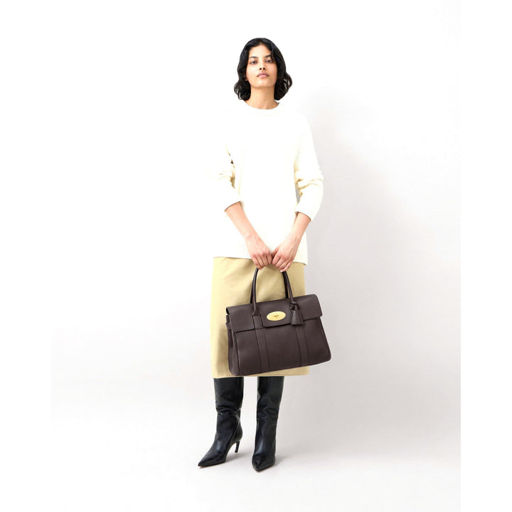 Bayswater Heavy Grain Bag | Mulberry | Club21 - packshot