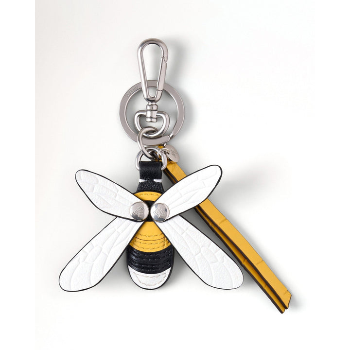 Bumblebee Leather Keyring | Mulberry | Club21 - packshot