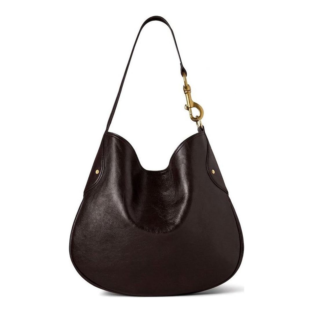Hackney Shiny Leather Shoulder Bag | Mulberry | Club21 - packshot