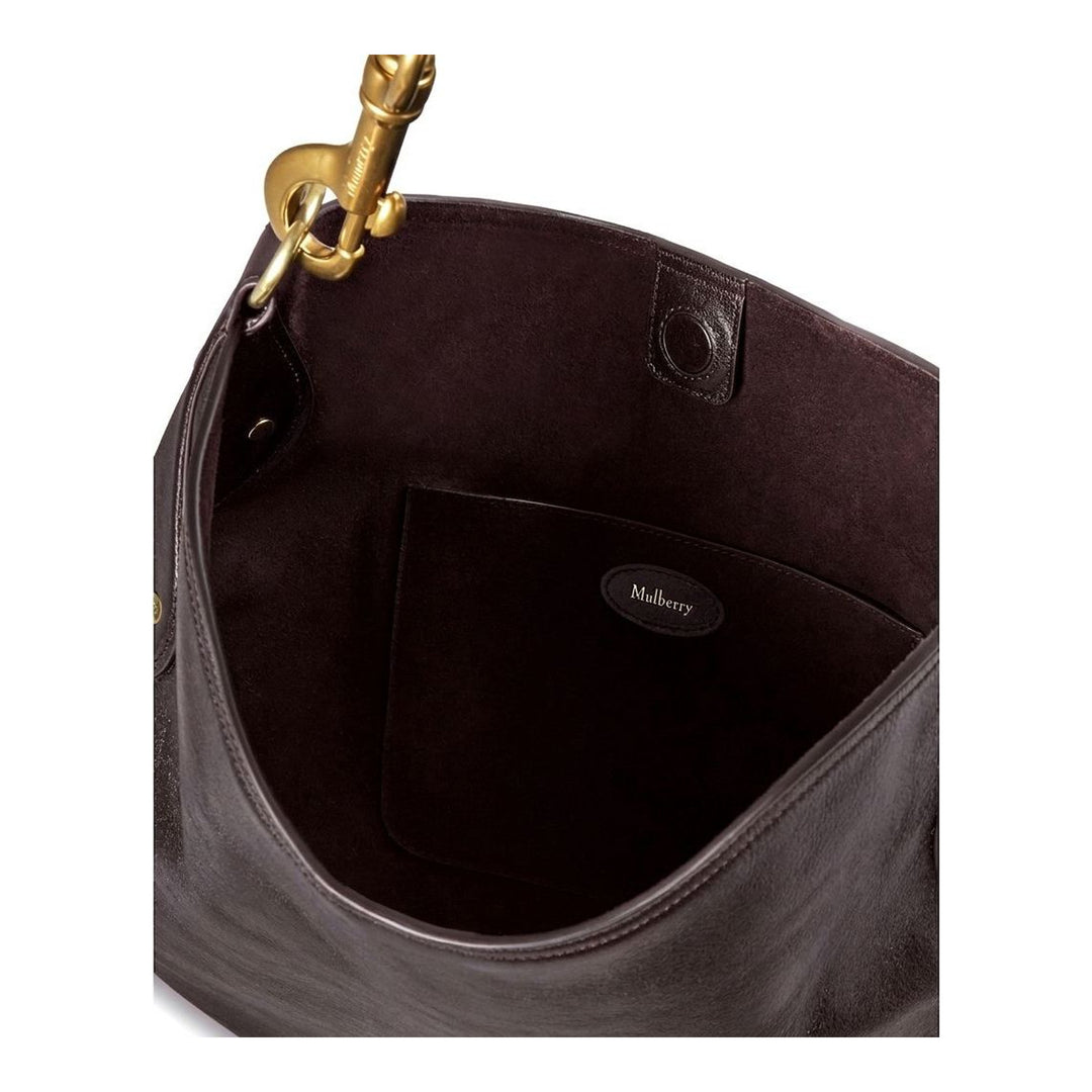 Hackney Shiny Leather Shoulder Bag | Mulberry | Club21 - packshot