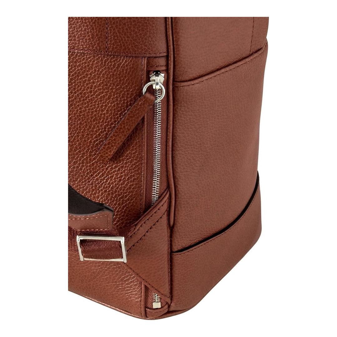 Heritage Zipped Backpack | Mulberry | Club21 - packshot