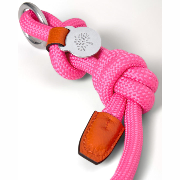 Knotted Rope Keyring | Mulberry | Club21 - packshot