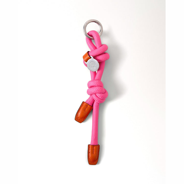 Knotted Rope Keyring | Mulberry | Club21 - packshot