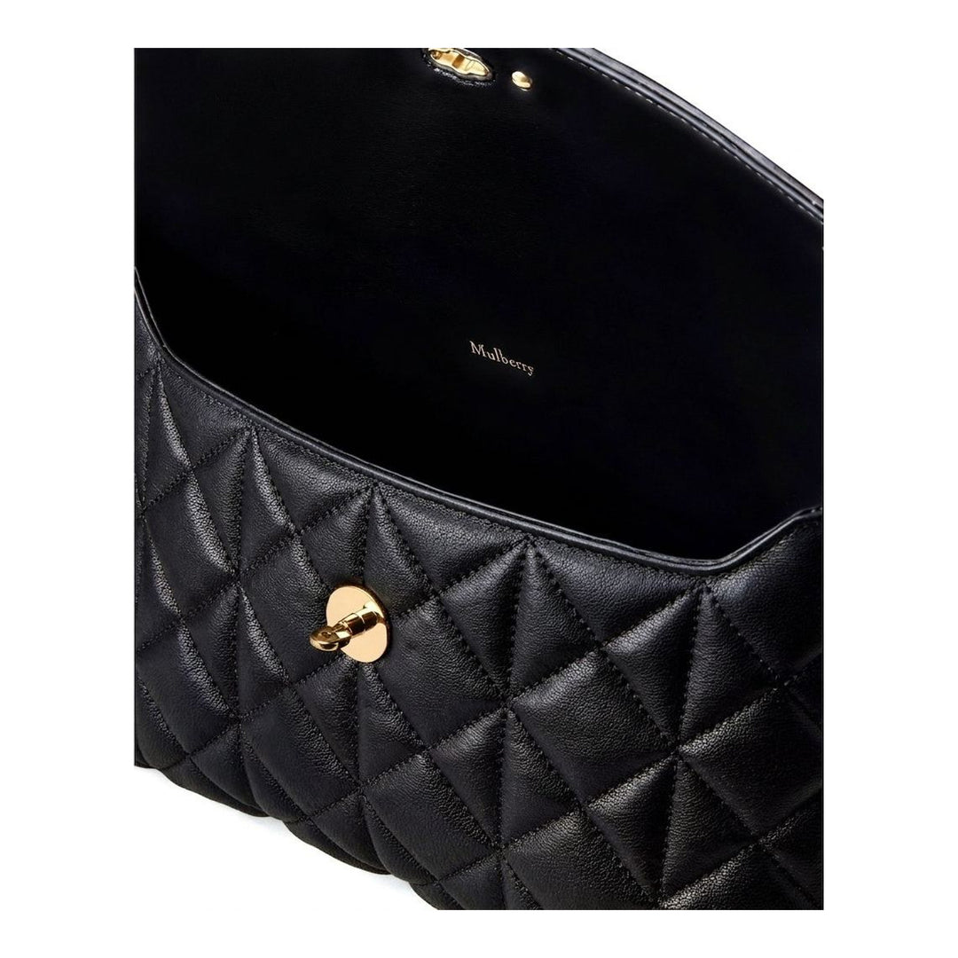 Large Darley Quilted Pouch | Mulberry | Club21 - packshot