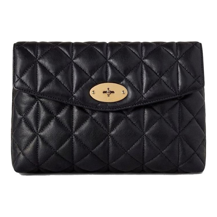 Large Darley Quilted Pouch | Mulberry | Club21 - packshot