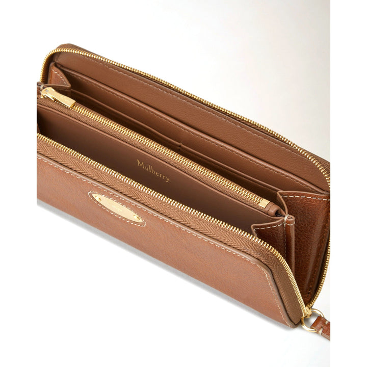 Plaque 8 CC Zip Purse | Mulberry | Club21 - packshot