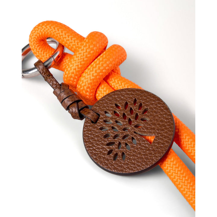Rope Knot Keyring | Mulberry | Club21 - packshot
