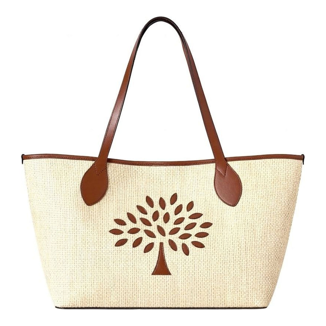 Small Tree Tote Raffia | Mulberry | Club21 - packshot